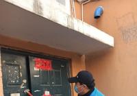 清除“野廣告”，煙廠社區包保單位熱情高
