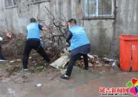 市委宣傳部聯合麗陽社區開展“文明創城志愿者在行動”志愿服務活動