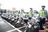 8月20日，延吉市公安局交警大隊“輕騎隊”整裝待發(fā)，聞警而動，高效運轉，為延吉市創(chuàng)建全國文明城市再助“一臂”之力。