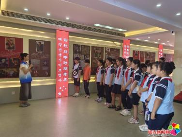 建工街道長生社區攜手建工小學師生開展“紅色記憶薪火相傳 校社攜手共筑童心”主題活動